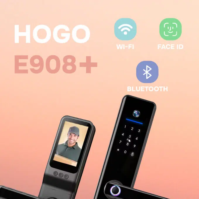 Электронный смарт замок HOGO E908+